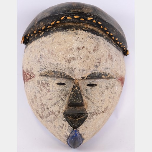 Gabon, kolem poloviny 20. století - Maska kmene Punu