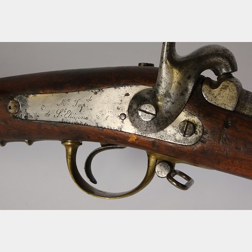 značeno St. Etienne - Perkusní puška model. 1853 St. Etienne