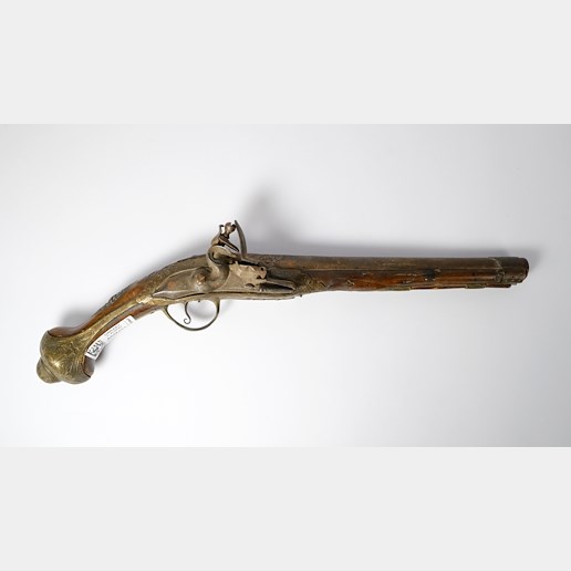 autor neznámý - Zdobená křesadlová pistole 18.století, západní evropa