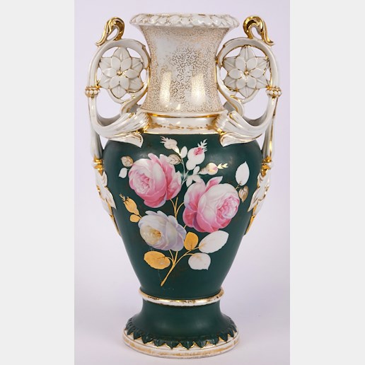 Čechy po roce 1870 - Váza s květy