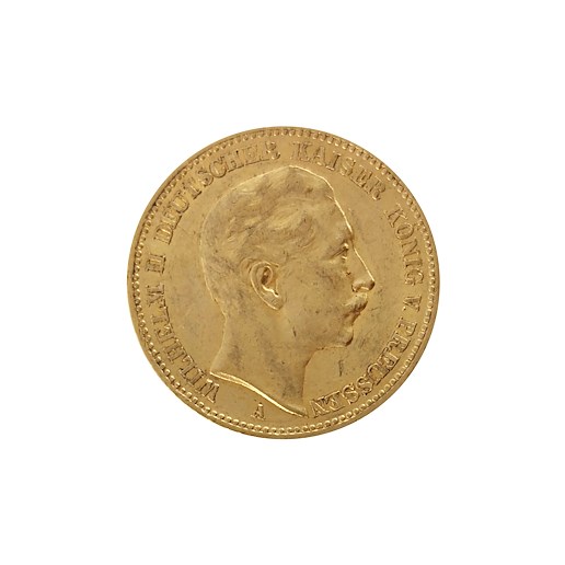 .. - Zlatá 20 Marka 1905 A císař Vilém II., zlato 900/1000, hmotnost hrubá 7,965 g