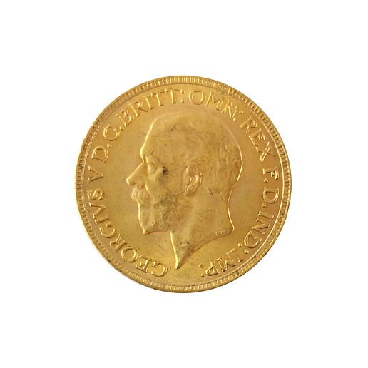 .. - Velká Británie zlatý Sovereign GEORGES V. 1930 SA, zlato 916,7/1000, hrubá hmotnost 7,99 g