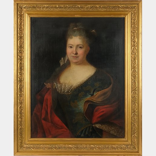 evropský malíř přelomu 17. a 18. století - Šlechtična