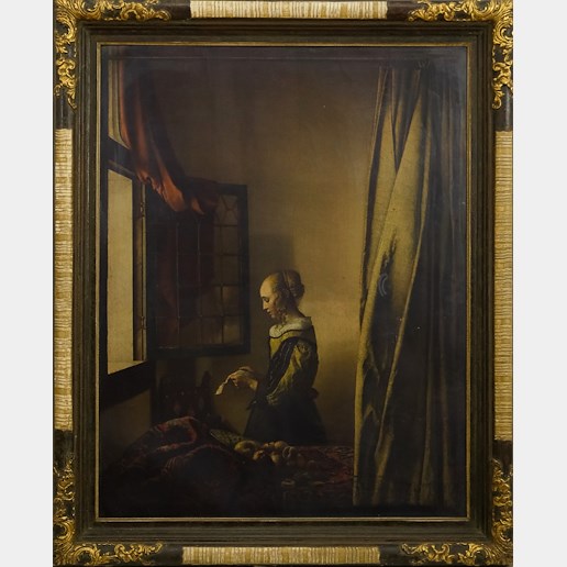 Jan Vermeer van Delft - Dívka čtoucí dopis