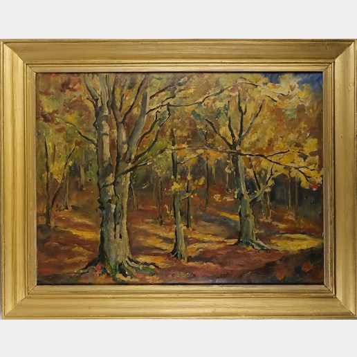 František Michl - Podzimní les