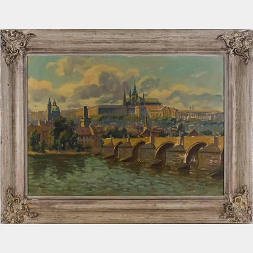 František Horký - Pražské panorama