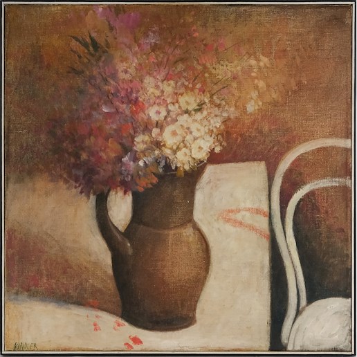 Alfréd Kindler - Květiny na stole