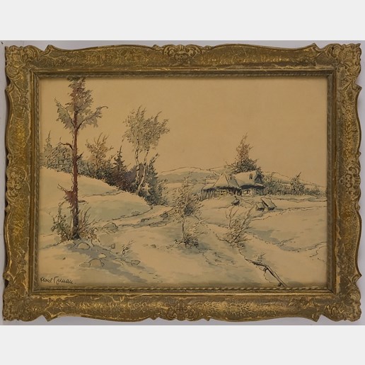 Karel Toman (1889) - Zima v horách