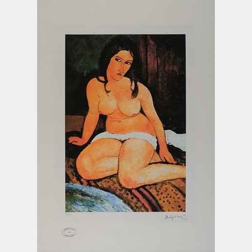Amedeo Modigliani - Před koupelí