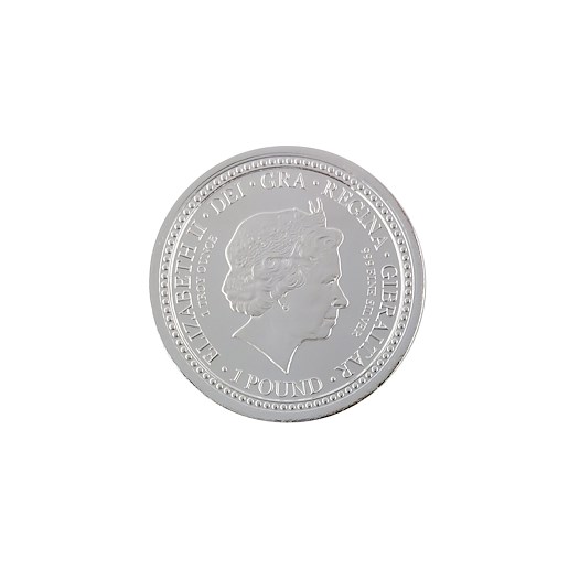 .. - Stříbrná mince ANGLIE erb 1oz 2018, královna Alžběta II.