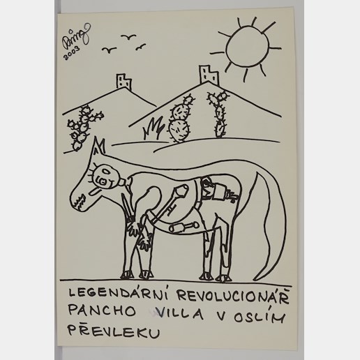 František Ringo Čech - Originál ilustrace knihy "Cucurucuců" (9)