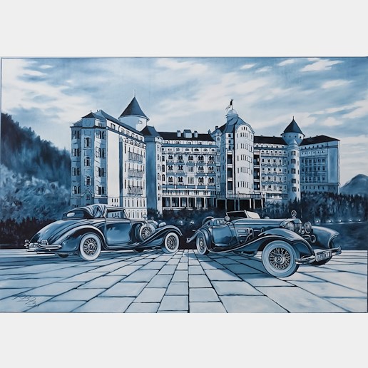 Radek Baláž - Hotel Imperial Karlovy Vary a Mercedes 540 K