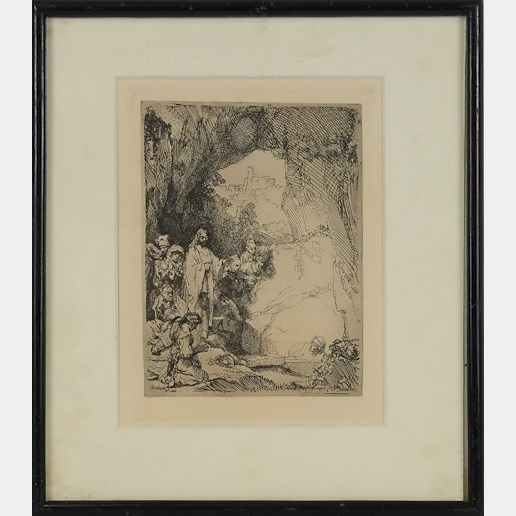 Rembrandt van Rijn - Lazarovo zmrtvýchvstání