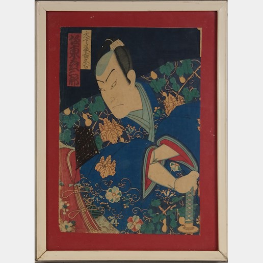 Kunisada - Kimono