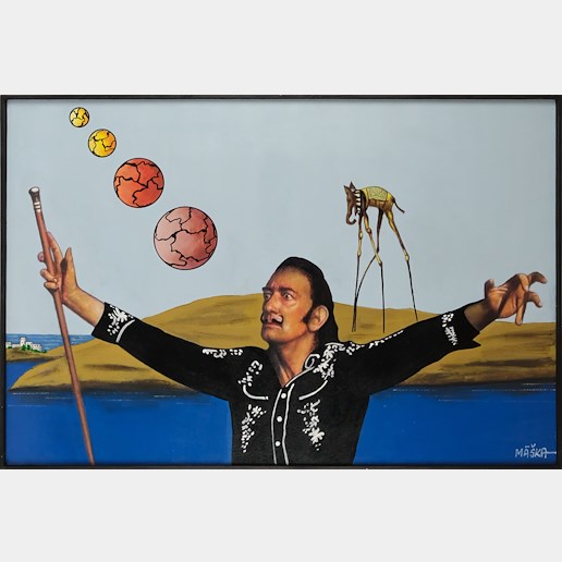 Jiří Máška - Salvador Dalí hledá inspiraci
