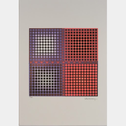 Victor Vasarely - Untitled I