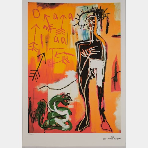 Jean-Michel Basquiat - Snake