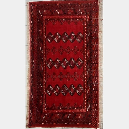 Střední Asie - Turkmenistán - Ručně tkaný koberec