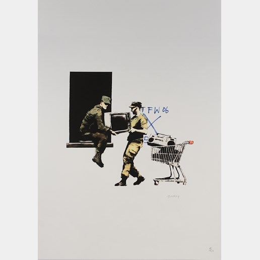 Banksy - Looting Soldiers