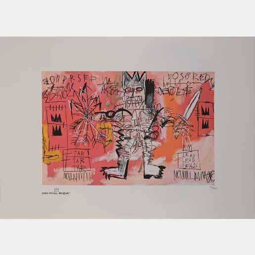 Jean-Michel Basquiat - Untitled (Tar Tar Tar, Lead Lead Lead)