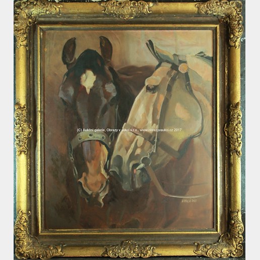Ludvík Vacátko - Hlavy koní