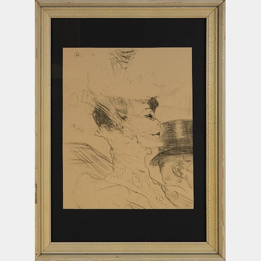Henri de Toulouse Lautrec - Das Paar Im Wagen