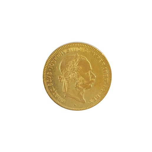 .. - Rakousko Uhersko zlatý 4 zlatník / 10 frank 1885 rakouský