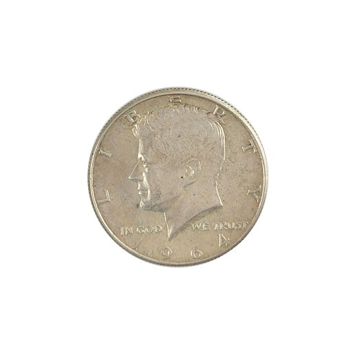 .. - Stříbrný USA Liberty KENEDDY 1/2 Dolar 1964