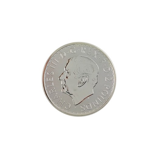 .. - Stříbrná mince Britannia 1 oz 2023, Král CHARLES III.