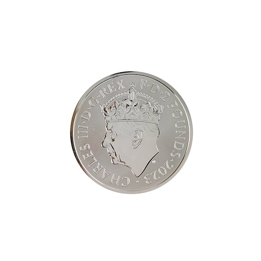 .. - Stříbrná mince KORUNOVAČNÍ 1 oz 6.5.2023, Král CHARLES III.