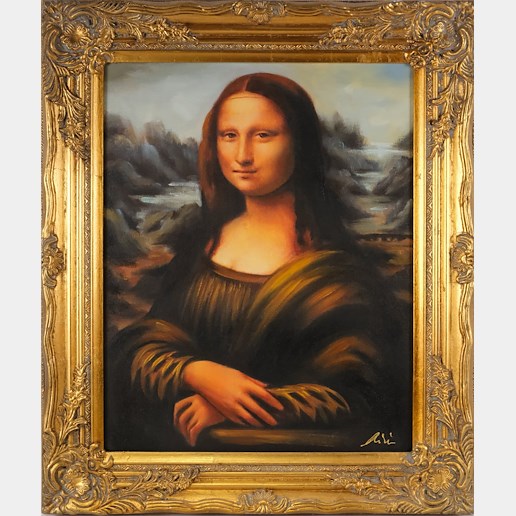 signatura nečitelná - Mona Lisa