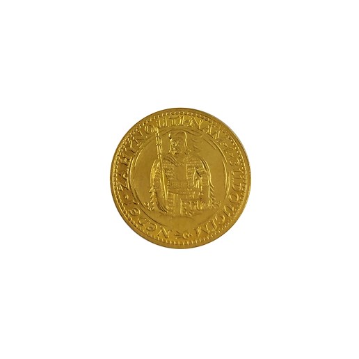 Zlatá mince - Československá republika Svatováclavský dukát 1924 , zlato 986/1000, hrubá hmotnost mince 3,49 g