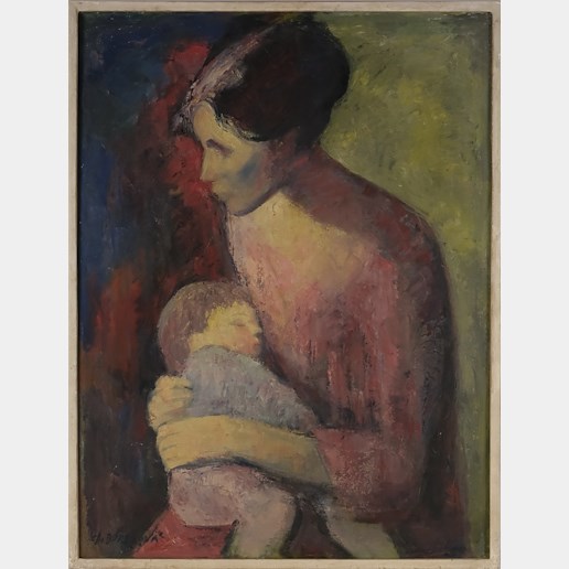 Charlotta Burešová - Matka s dítětem I.