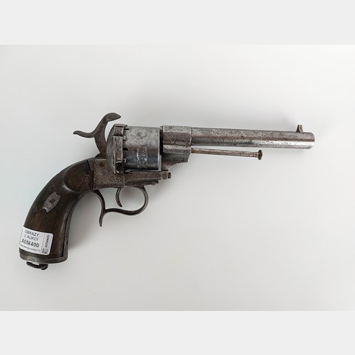 Neznámý autor - Revolver systému lefaucheux, ráže 12mm, zdoben rytinou