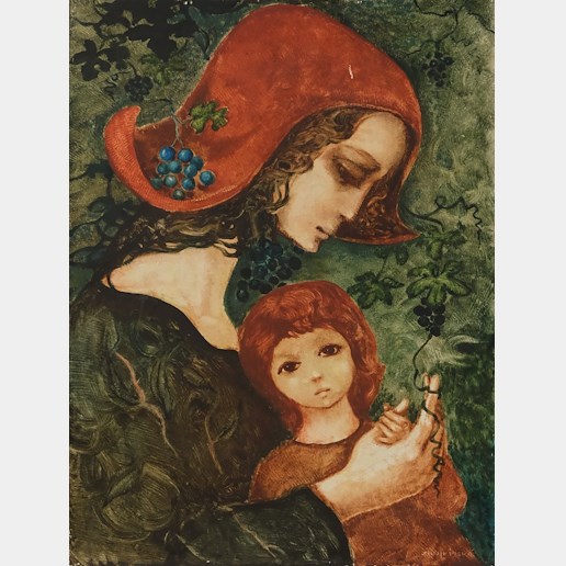 Bedřiška Znojemská - Matka s dítětem