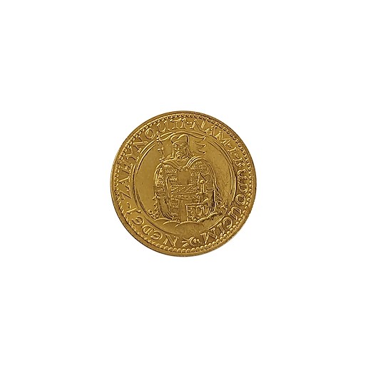 Zlatá mince - Československá republika Svatováclavský dukát 1925