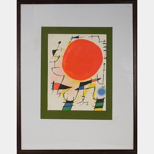 Joan Miró - Sola Rouge