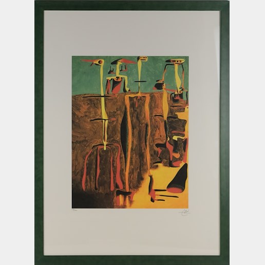 Joan Miró - Surrealistická krajina