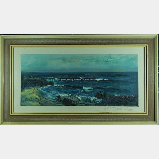 Valentin Napoleon Alekov - Párové obrazy - Moře