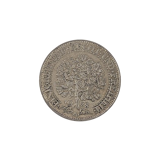 .. - Německo Výmarská rep. stříbrná 5 marka 1928 A , DUB