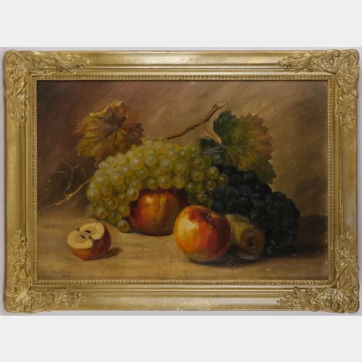 Josef Říha - Zátiší s ovocem