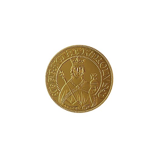 .. - Zlatý dukát 1998, Karel IV.- novoražba