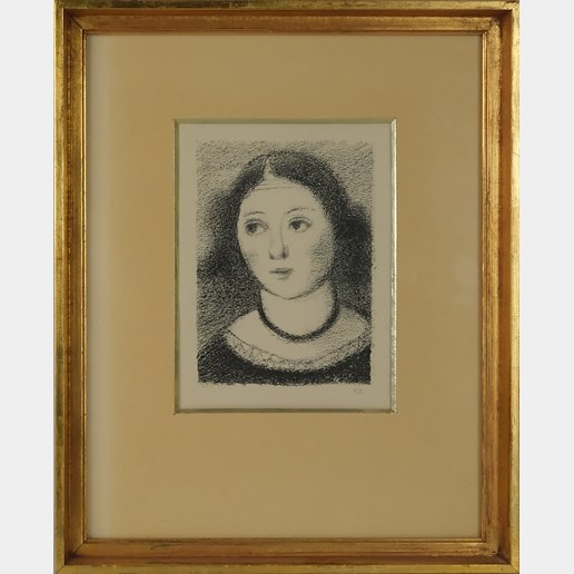 Rudolf Kremlička - Portrét dívky
