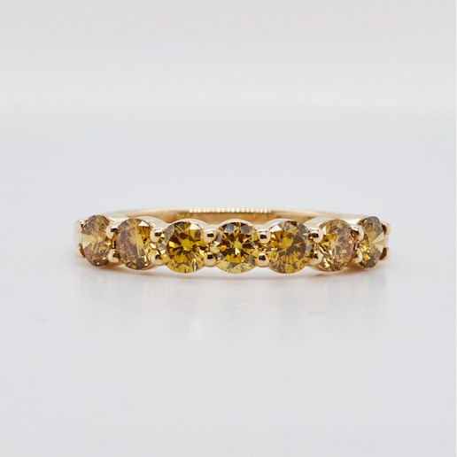 .. - Prsten s diamanty 0,95 ct, zlato 585/1000, značeno platnou puncovní značkou "labuť", hrubá hmotnost 1,65 g