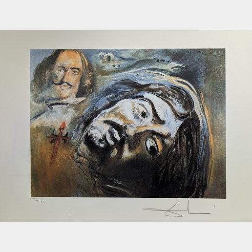 Salvador Dalí - Christ Contemplated