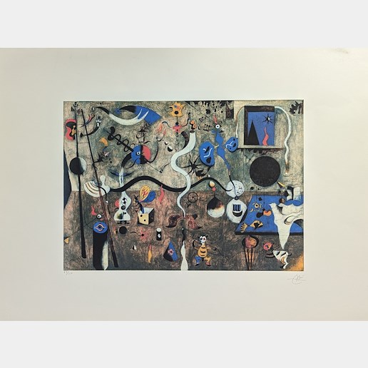 Joan Miró - The Harlequin's