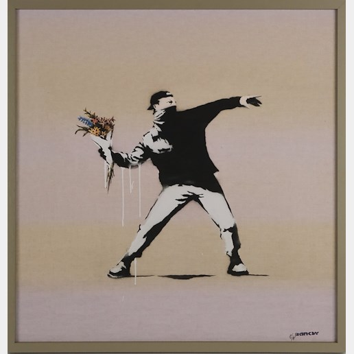 Banksy - Love Is In The Air