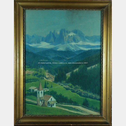 Antonín Waldhauser - Kostelík v horách