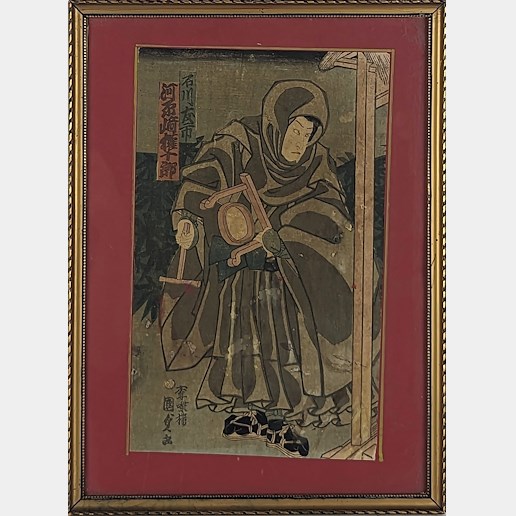 Kunisada - Řemeslník na cestách