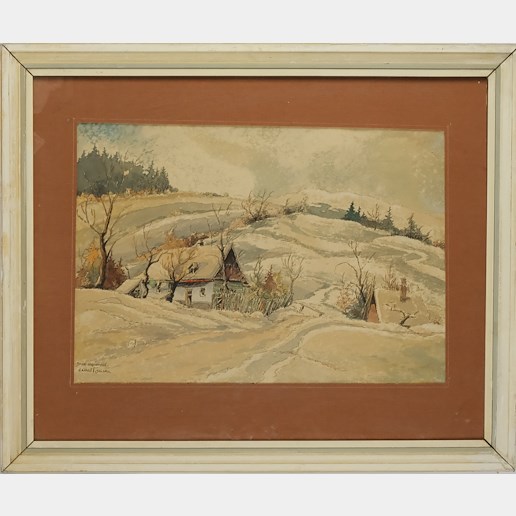 Karel Toman (1889) - Samota v zasněžené krajině